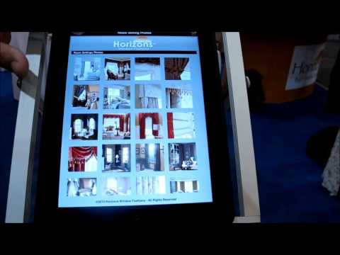 Horizons Shades Mobile App for Roman Shades, Roller Shades, and Drapery