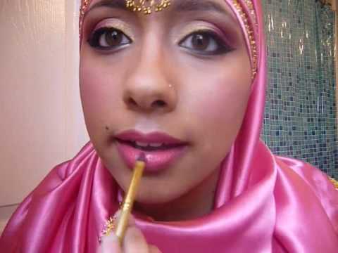 Pink and Gold Indian/ Pakistani Bridal Make up Pink and Gold Indian/ Pakistani Bridal Make up
