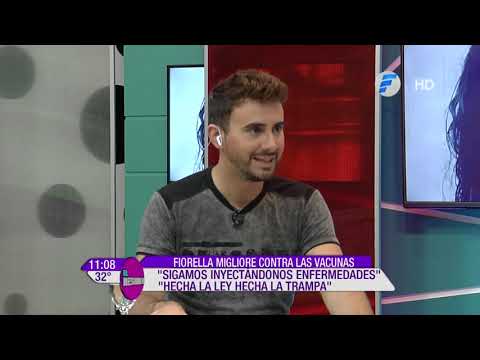 ¡Fiorella Migliore disparó contra las vacunas!