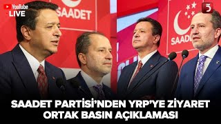 Saadet Partisinden Yrpye Ziyaret Mahmut Arıkan- Fatih Erbakan Ortak Basın Açıklaması