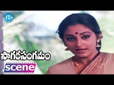 Sagara Sangamam Movie - Best Scene Jayaprada, Kamal Hassan