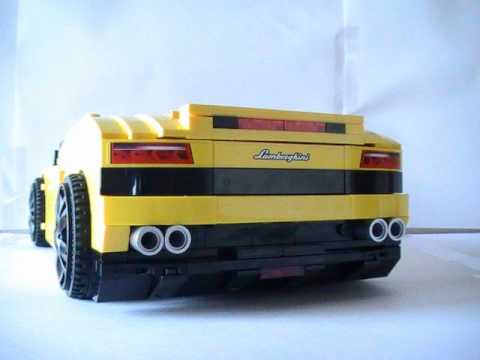 Lego Lamborghini Gallardo LP 560-4 - YouTube