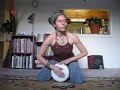 channeling energy thru drumming and singing