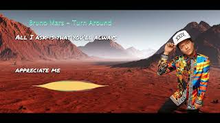 Watch Bruno Mars Turn Around video