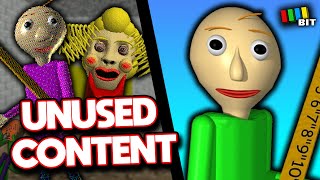 Baldis Basics Clic Remastered Unused Content Lost Bits Tetrabitgaming