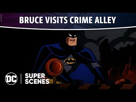 Batman: The Animated Series - Bruce Visits Crime Alley | Super Scenes | DC