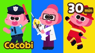 Jobs Songs For Kids Police, Firefighter, Doctor And More Nursery Rhymes Cocobi