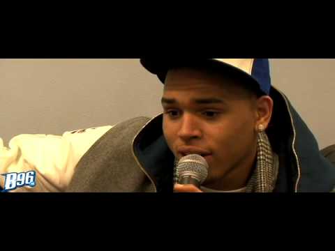 Chris Brown Interview @ B96 Jingle Bash 2008
