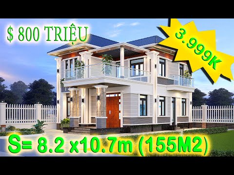 BT2 - 9205 MẪU HỒ SƠ BIỆT THỰ 2 TẦNG HIỆN ĐẠI GIÁ RẺ NHƯNG CỰC KỲ NỔI BẬT THU HÚT