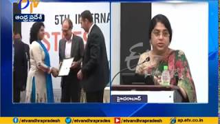 International Conference on Stress Management at Hyderabad | Margadarsi MD Sailaja Kiron Attends
