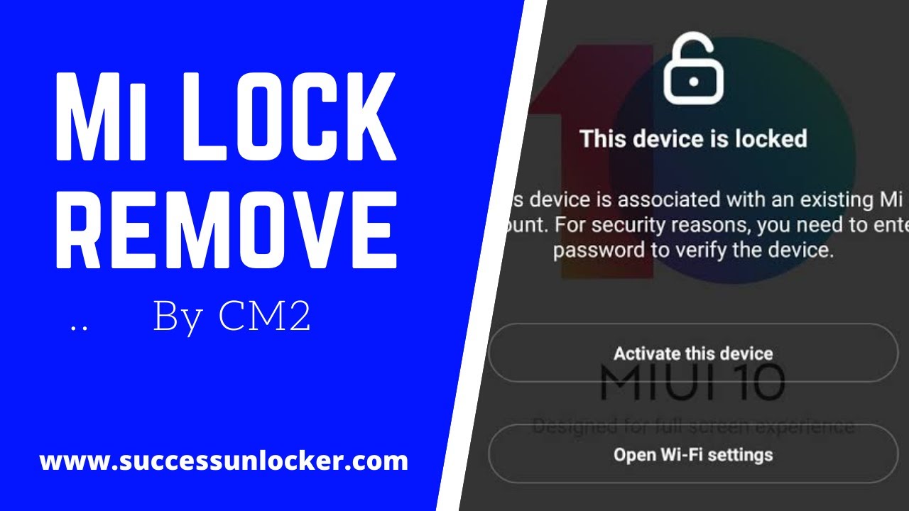 Redmi note 4 mtk mi account remove by cm2 Redmi note 4 mtk mi account remove by cm2
