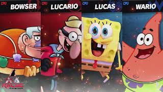 Smash Mods Ultimate Mermaid Man And Barnacle Boy Vs Spongebob And Patrick
