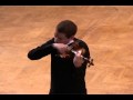 J. S. Bach: Sonata for solo violin in g minor, Presto (Kristóf Baráti)