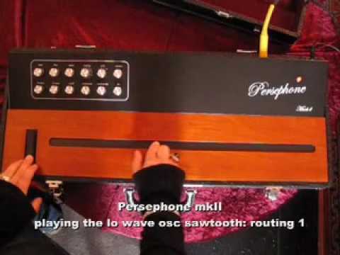 Eowave Persephone mkII: Discovering the instrument part 2