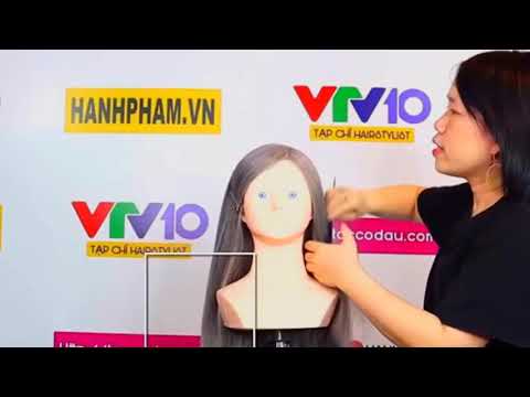 Hướng dẫn tạo kiểu tóc cô dâu búi thấp style Hàn Quốc | Hạnh Phạm