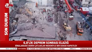 Deprem Sonrası Elazığ'da Son Durum! / A Haber | A Haber