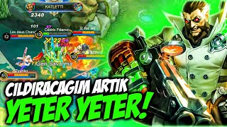 Çildiracağim Artik Yeter Yeter Bütün Enerji̇mi̇ Emdi̇ler Takimi Sirtladim Koşuyorum Mobile Legends