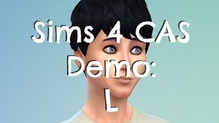 Sims 4 - Create a Sim - L ( From Death Note )