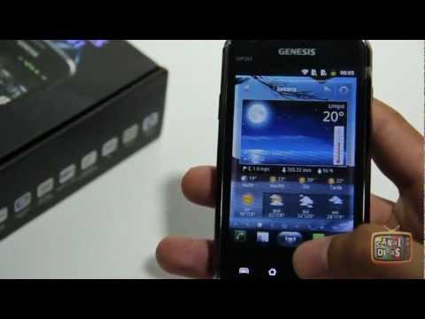 Review Celular Smartphone GENESIS GP-351 Dual SIM com Android 2.3