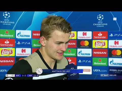 Matthijs de Ligt: We should have scored more! Ajax captain reacts to remarkable win