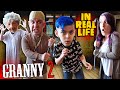 Granny Chapter 2 In Real Life (FUNhouse Family) FRONT DOOR ELECTRICITY FAIL!