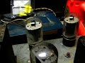 1972 J.W. Davis Tube Type PA amp before repairs