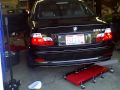 BMW 330 Open Exhaust Straight Pipe with Cats E46
