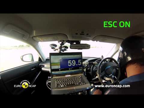 Euro NCAP | Lexus IS 300h | 2013 | ESC краш-тест
