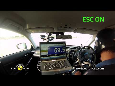 Euro NCAP | Lexus IS 300h | 2013 | ESC -