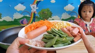 Cooking For Children Gia Linh Và Chị Silent Sea Chế Biến Món Ăn Trẻ Em Ưa Thích Phần 1