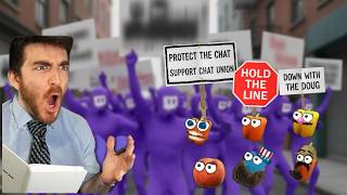 The Great Twitch Chat Union Revolutiondougdoug Twitch Chat Battle Royale