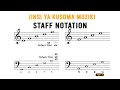 Jinsi ya kusoma Muziki wa Staff Notation part 2