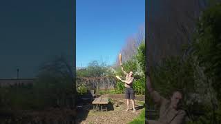 2x5lbs clubs, easy swings & transitions
