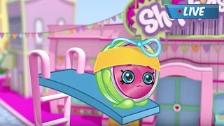SHOPKINS SHOPVILLE CARTOON | DIVING CONTEST | Cartoons For Kids
