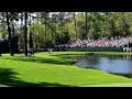 Bubba Watson Skip Shot Over 16th Hole Pond at 2011 Masters - Augusta National