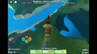 Rekkusu, Destroyer Of Worlds Vs. The World Devsaurs
