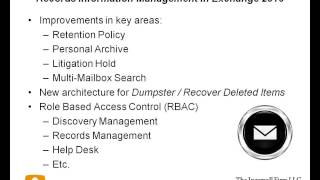 Information Governance E-Discovery In Microsoft Exchange