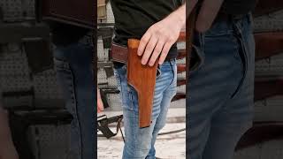 Stechkin Aps With Original Wood Holster