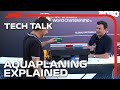 Aquaplaning Explained... with Air Hockey! | F1 TV Tech Talk | Crypto.com