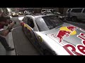 Thierry Henry in Red Bull NASCAR street car