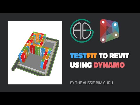 TestFit to Revit using Dynamo!