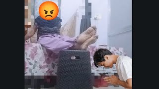 Malkin Sewak Storyindian Feet Indian Anklets Feet, Punishment Video