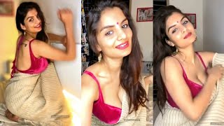 Anveshi Jain hot dress Change infornt of camera🔥🔥|Famous insta Model hot Live#an