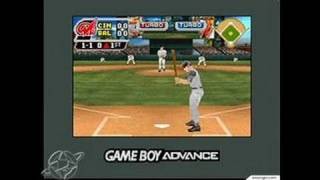 Mlb Slugfest 20-04 Game Boy Gameplay