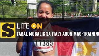 Mary Joy Tabal Mobalik Sa Italy Aron Mag-Training