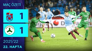 Özet Trabzonspor 1-1 Giresunspor 22. Hafta - 202122