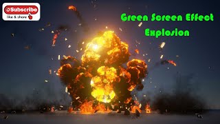 Free Green Screen Explosion Effect Sound Effect Free To Use