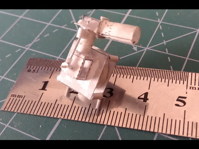 Incredible Tiny Revving Single-Cylinder Engine From Paper - Video