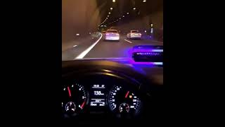 Çakarlı Passat Gece Snap HD araba snapleri