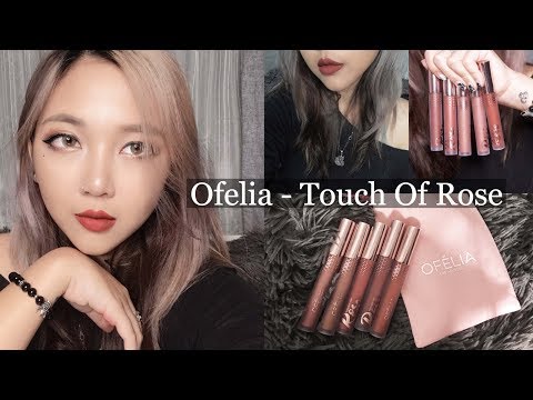 Golden Summer Make Look + Ofelia Touch Of Rose Swatch & Review